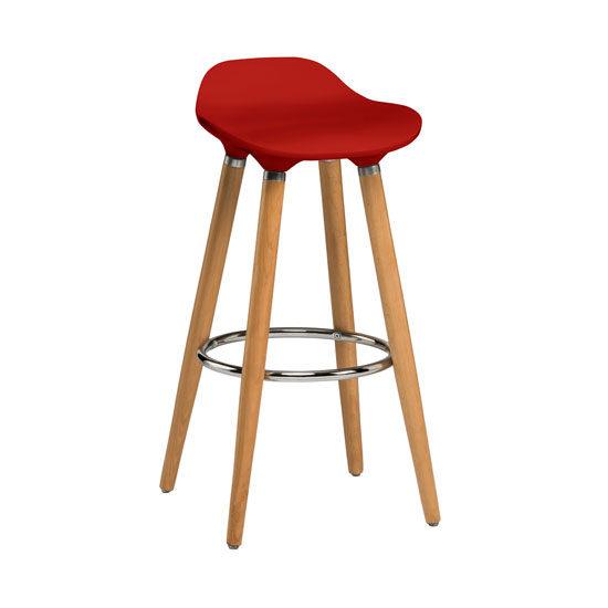 The Outstanding Look Bar Stools Of Cherry Wood