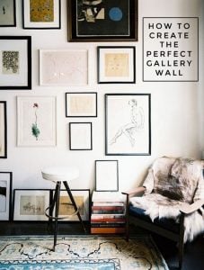 How to Create the Perfect Gallery Wall furnitureinfashion 227x300 - How to Create the Perfect Gallery With Wall Art