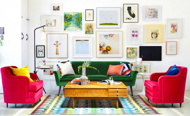 3 Colorful Sofas to Give your Living Room a Vibrant Look