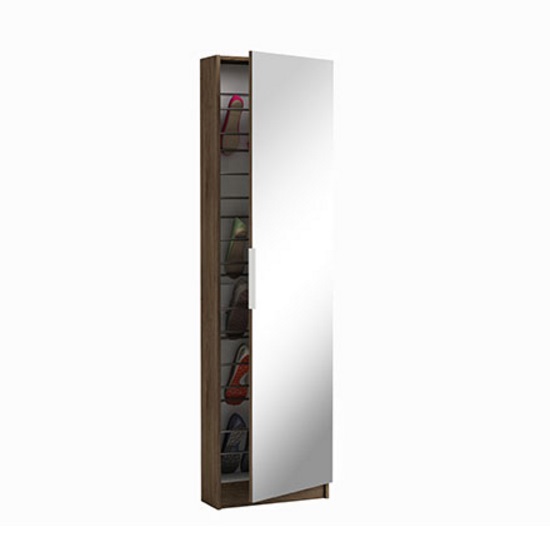 trieste mirrored shoe cabinet - 5 Great Home Shoe Storage Solutions From Our Current Range