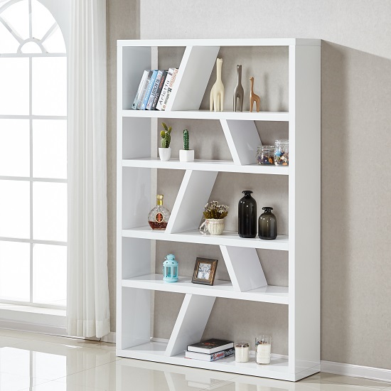 helix bookcase white gloss - A bookcase doesn't have to be just for books!