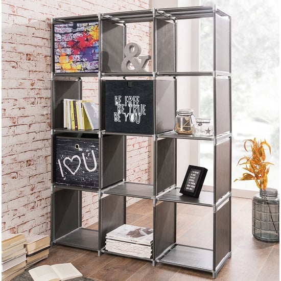 vetra shelving unit anthracite - A bookcase doesn't have to be just for books!