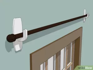 Here are five ways to hang curtains without damaging walls or window frames 5 300x225 - Tips on hanging curtains without damaging walls or window frame
