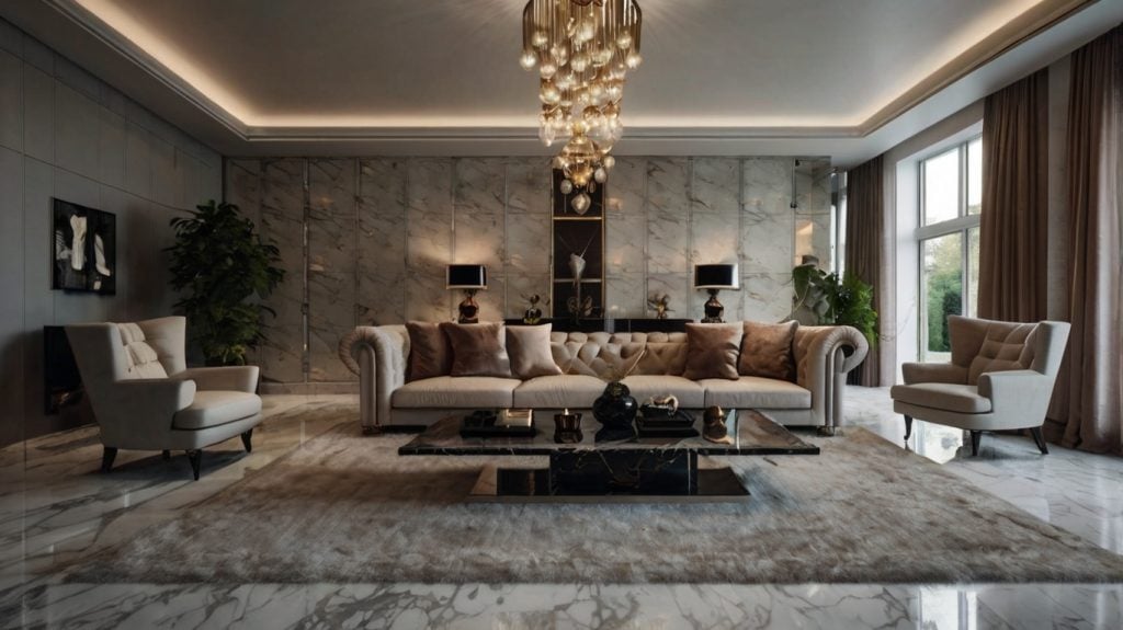 Creating a warm and cozy living room. Interior Design Trends 2025