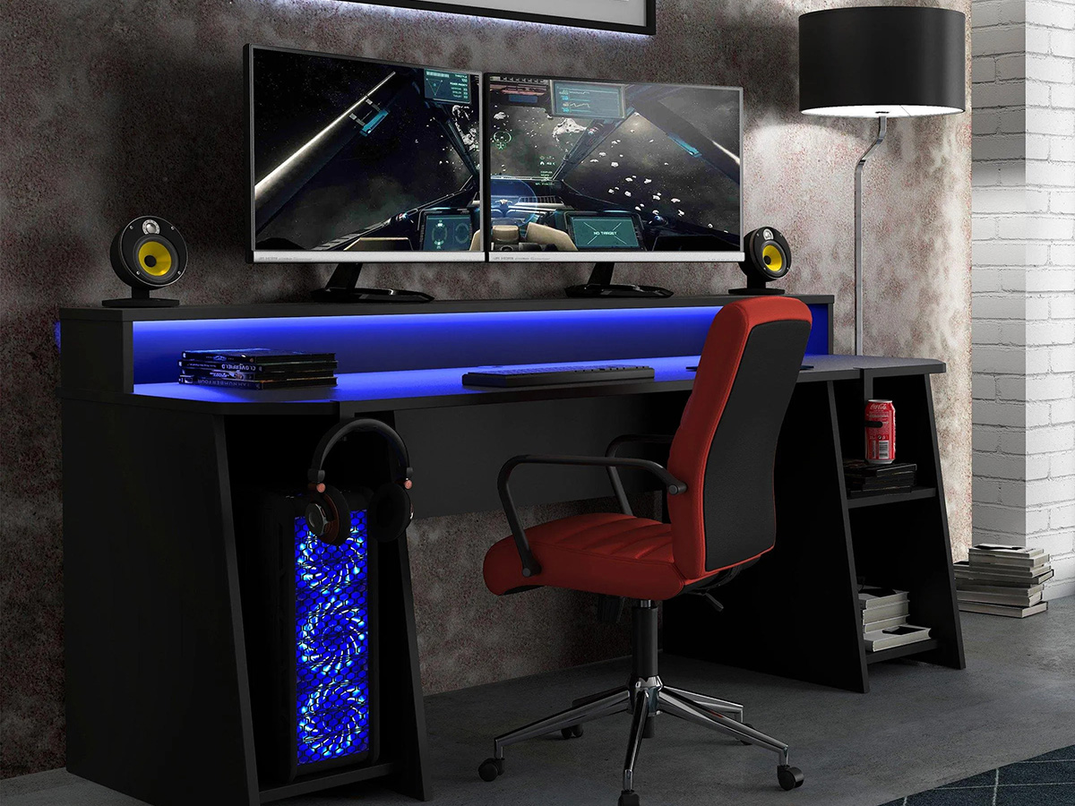 gaming desk 1 - Affordable Modern Office Furniture in the UK: Where to Buy & What to Choose